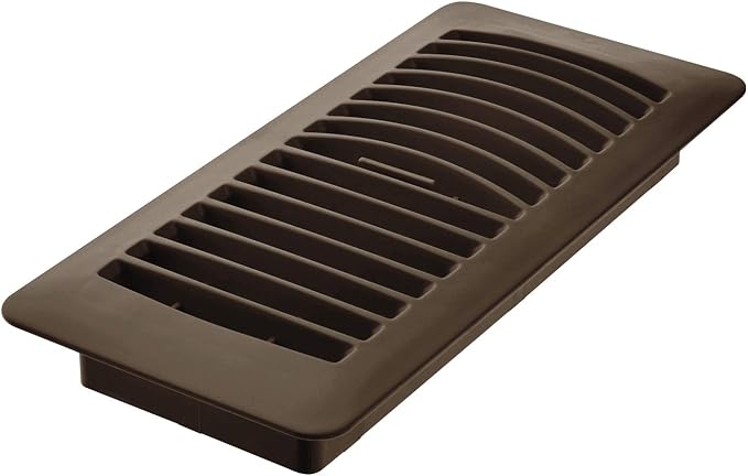 Imperial RG1441 Louvered Plastic Floor Register, 4x10 Inch, 5 Pack - Image 2