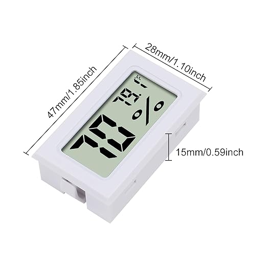3Pcs Mini Digital Thermometer Hygrometer Electronic Temperature Humidity Gauge - Image 5