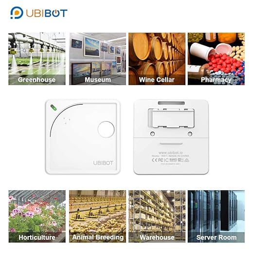 UbiBot Industrial Wireless Remote Temperature Humidity Ambient Light Sensor - Image 4