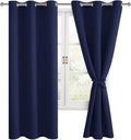 Hiasan Blackout Curtains for Bedroom, Thermal Insulated, Light Blocking by Hiasan