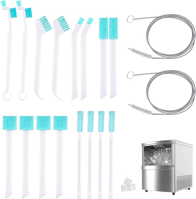 18pcs Ice Maker Cleaning Brush Set, Ice Machine Cleaning Brushes by NQEUEPN