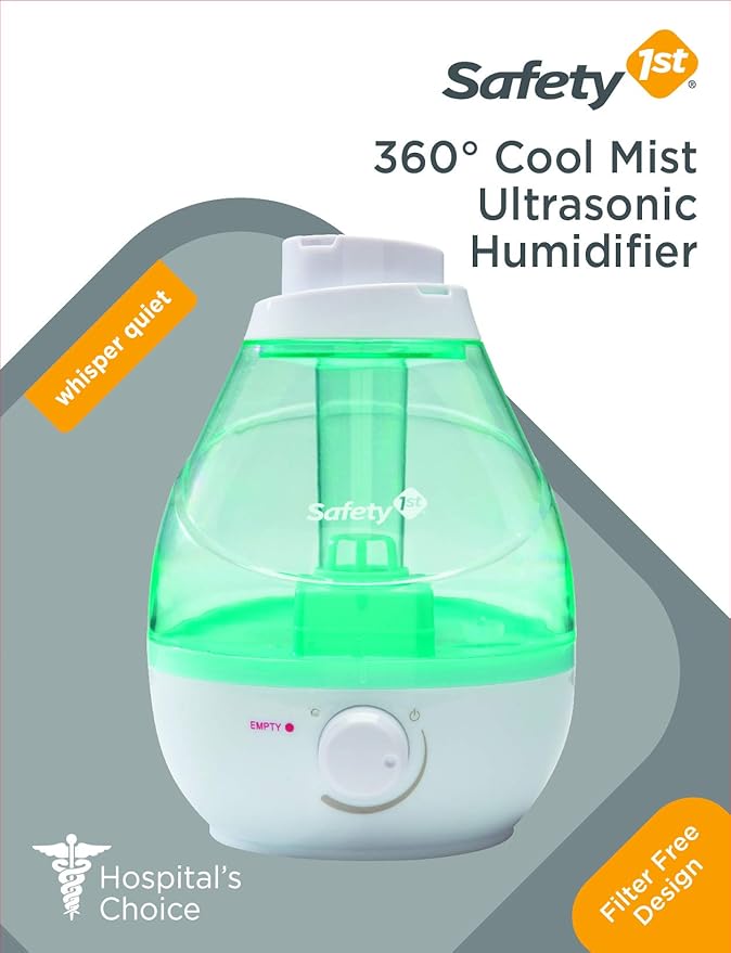 Safety 1st 360 Degree Cool Mist Ultrasonic Humidifier - Image 4