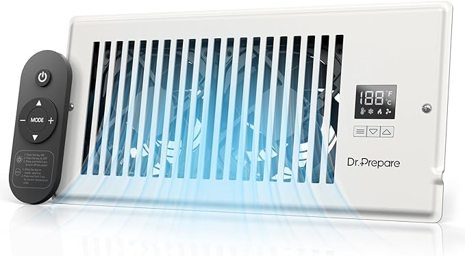 DR.PREPARE Register Booster Fan Fit by DRPREPARE