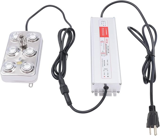 YIYIBYUS Ultrasonic Mist Maker 6 Head Mister Foggers Rockery Pool Water - Image 4