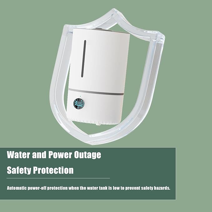 Humidifier for plants, Reptile fogger, Dual Tank Mode & Dual Probes - Image 8