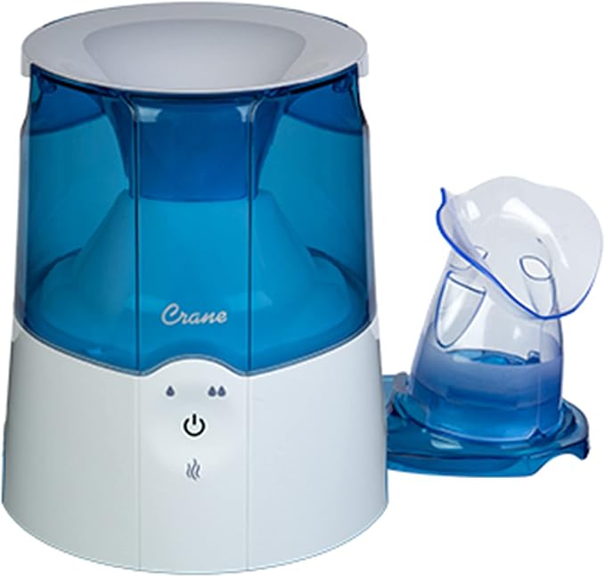 Crane Steam Inhaler & Warm Mist Humidifier, 0.5 Gallon, Humidifier FSA Eligible - Image 7