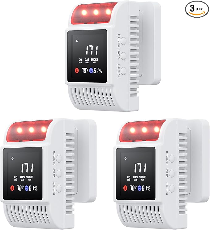 Carbon Monoxide Detectors & Gas Detector, Smoke and Carbon Monoxide Detector by Unknown