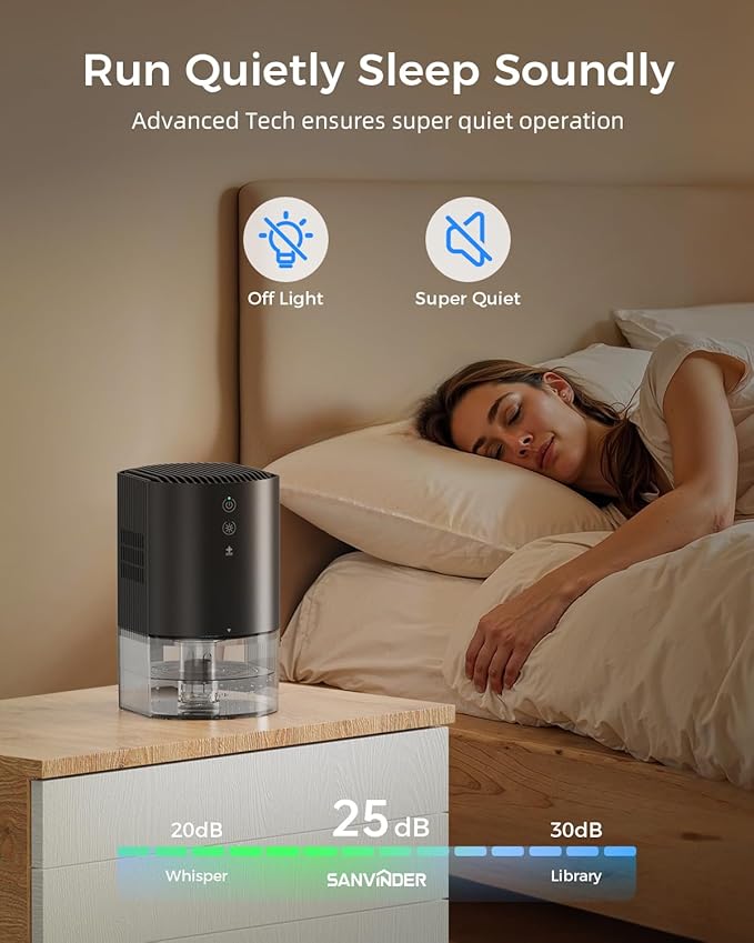 Small Dehumidifiers for Bathroom, Dorm Room, Portable Dehumidifier - Image 5