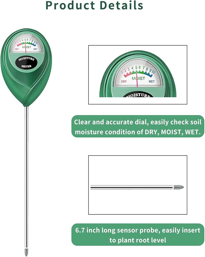Soil Moisture Meter, Soil Moisture Monitor - Image 4
