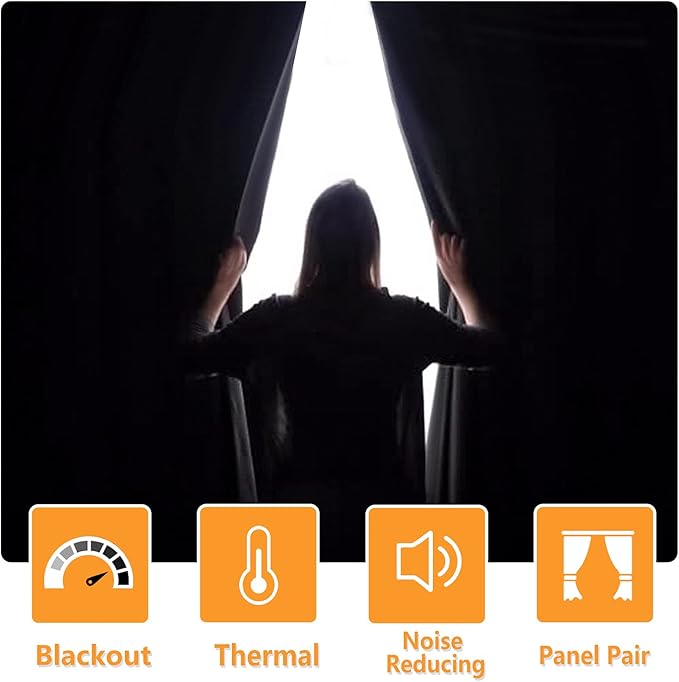 Hiasan Blackout Curtains for Bedroom - Image 2