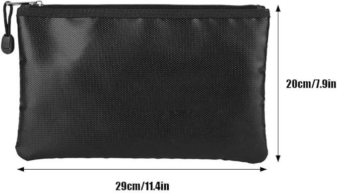 plplaaoo Fire Document Bag Briefcase High Temperature Liquid Silicone Material - Image 8