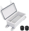 Waterproof Electrical Box Dustproof Junction Box Weatherproof IP67 ABS Plastic by YETLEBOX