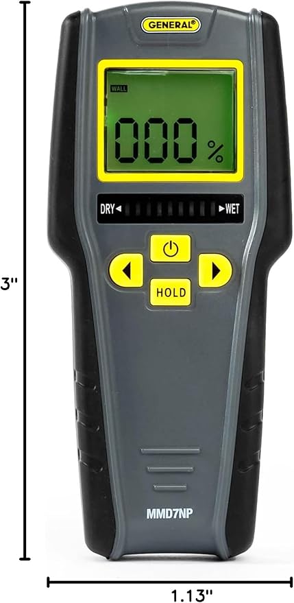 General Tools Digital Moisture Meter MMD7NP - Image 7