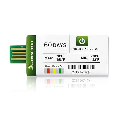 Freshliance 20pack Temperature Data Logger USB Disposable Temperature Recorder by FRESHLIANCE