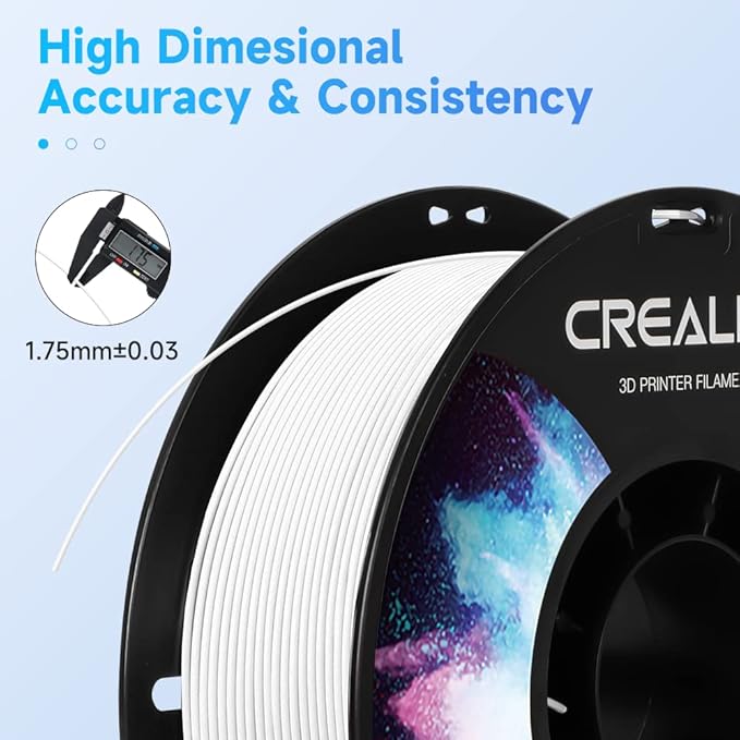 Creality ABS Filament 1.75mm, 3D Printer Filament, No-Tangling, Strong Bonding - Image 3