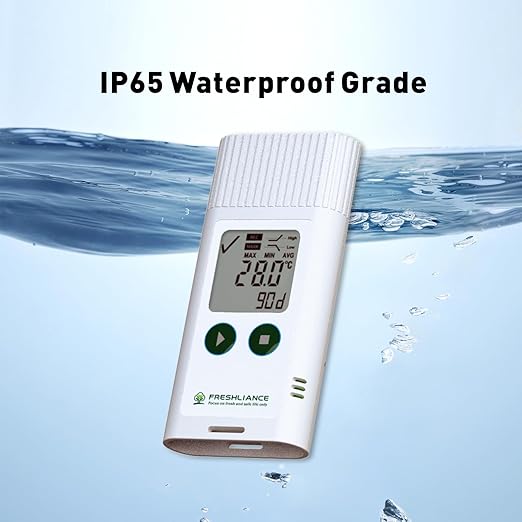Freshliance USB Temperature Humidity Data Logger, Reuseable Temperature - Image 7