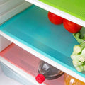 9 Pack Refrigerator Mats, Washable Fridge Mats Liners Easy to Clear Fridge Pads by AKINLY