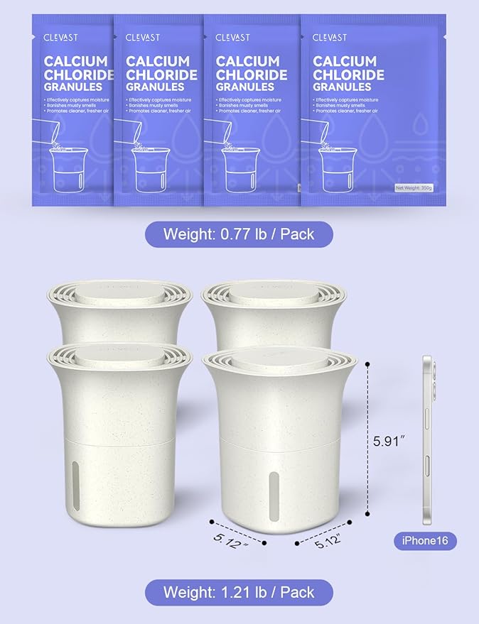 CLEVAST Refillable Moisture Absorbers Boxes - Image 8