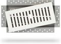 BreezeLux BL410 Magnetic Air Supply Vent Cover, Fits 4" x 10" Duct Openings | by LuxairyVents