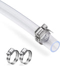 DAVCO 1" ID - 5 ft Clear Vinyl Tubing by DAVCO