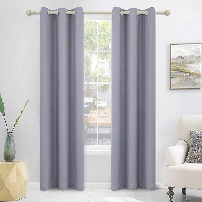 MYSKY HOME Closet Door Curtains Blackout Curtains - Image 7