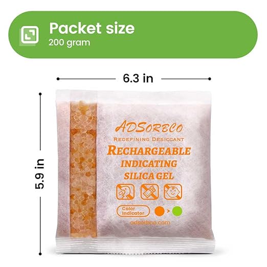 ADSorbco 50 Gram Silica Gel Packets – Desiccant Packs - Image 7