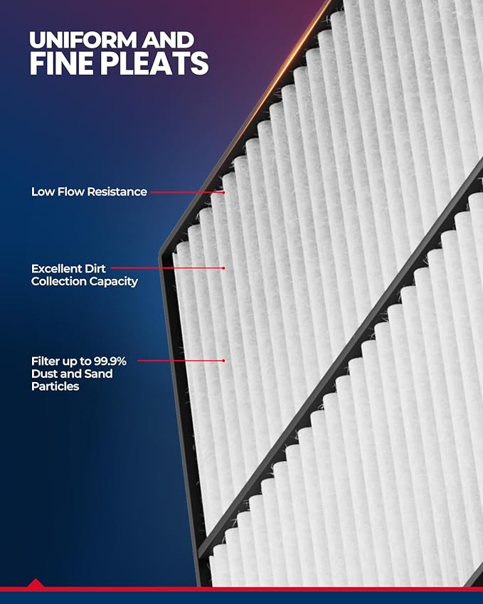 KAX Engine air Filter, CA9997 Replacement - Image 3
