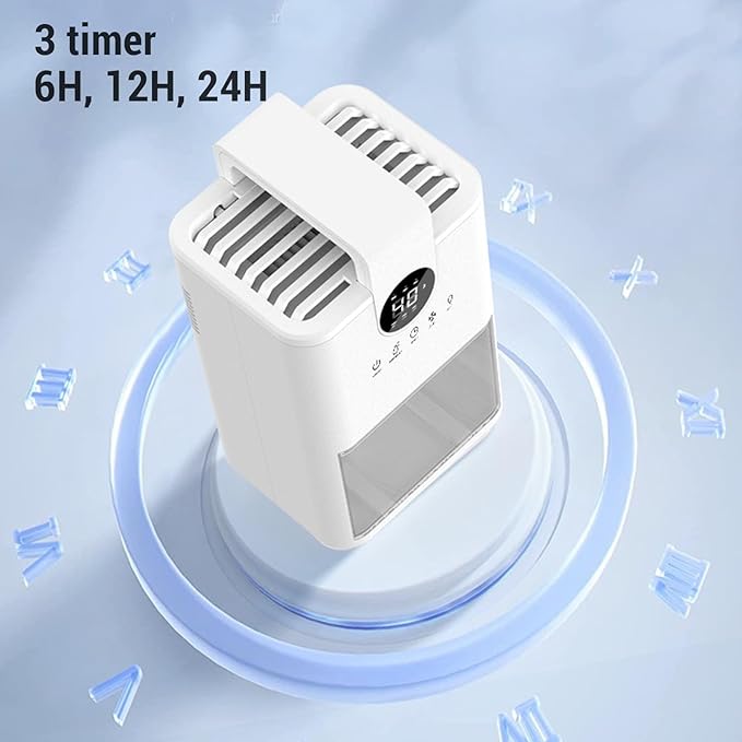 Small Dehumidifier, 1L Water Tank Portable Dehumidifier - Image 5