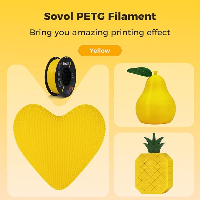 Sovol 3D Printer PETG Filament 1.75mm 1KG, High Precision, Strong Toughness - Image 3