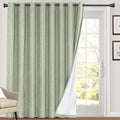 PrinceDeco Linen Blackout Curtains 108 Inches Long 100% Blackout Curtains by PrinceDeco