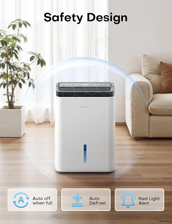 Dehumidifiers for Home Max 35 Pints, Compressor Dehumidifier - Image 8