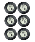 6 Pack Hygrometer Thermometer Digital Humidity Meter Indoor/Outdoor Humidity by JEDEW
