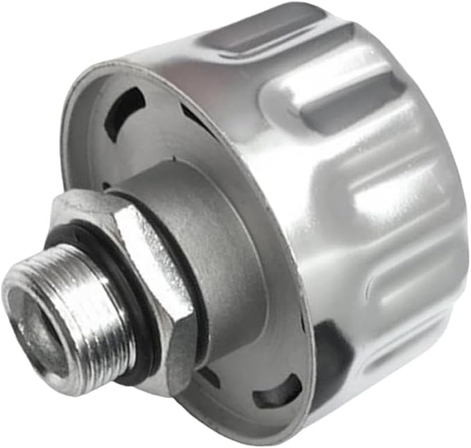 1/2" NPT Breather Cap with 40 Micron Filtration | Heavy-Duty Carbon Steel & by Unknown