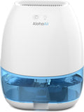 Dehumidifiers for Home, 34 oz Small Dehumidifier for Room, Quiet Dehumidifiers by AlohaAir