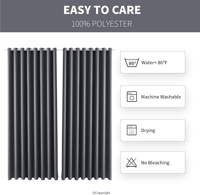 Waterproof Outdoor Curtain W105 x L108 - Image 6