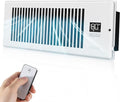 VELLEE Quiet Register Booster Fan Fits 4" x 12", 10-Speed Smart Heating Cooling by VELLEE