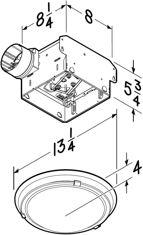Broan-NuTone 770RLTK Decorative Ventilation Fan - Image 7