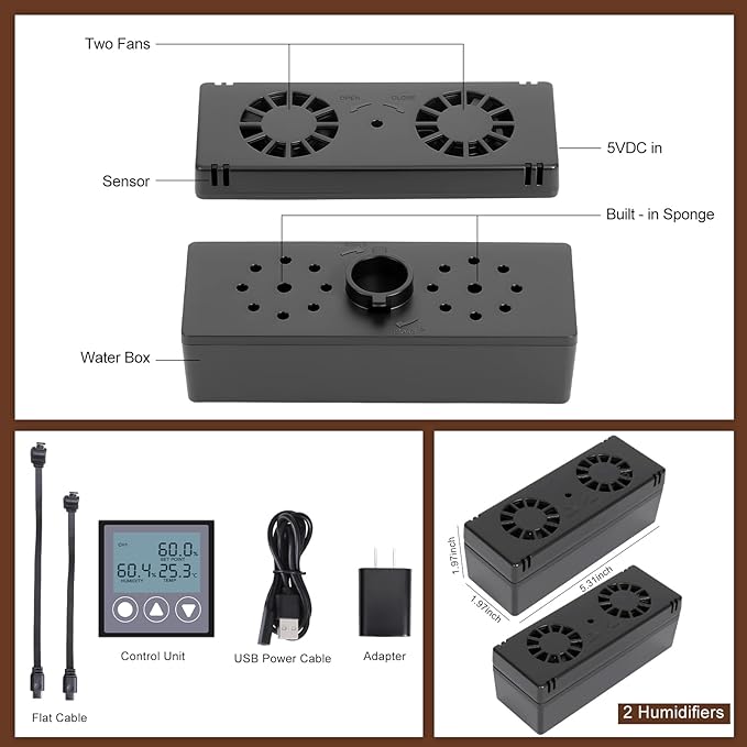 Electric Cigar Humidifier for Cigar Humidor Box - Image 4