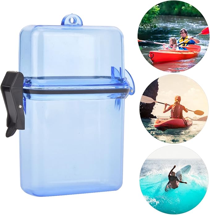 Tbest Boat Dry Bags, Waterproof Phone Pouch, Plastic Transparent Underwater - Image 3