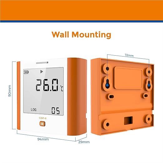 Temperature and Humidity Data Logger Recorder 100000 Points - Image 3