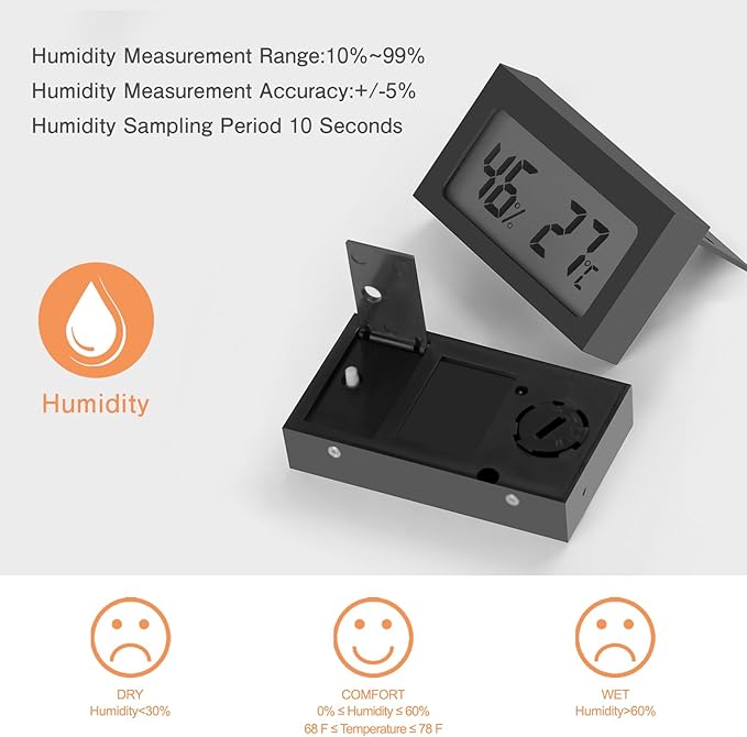 Digital Hygrometer Thermometer - Image 4