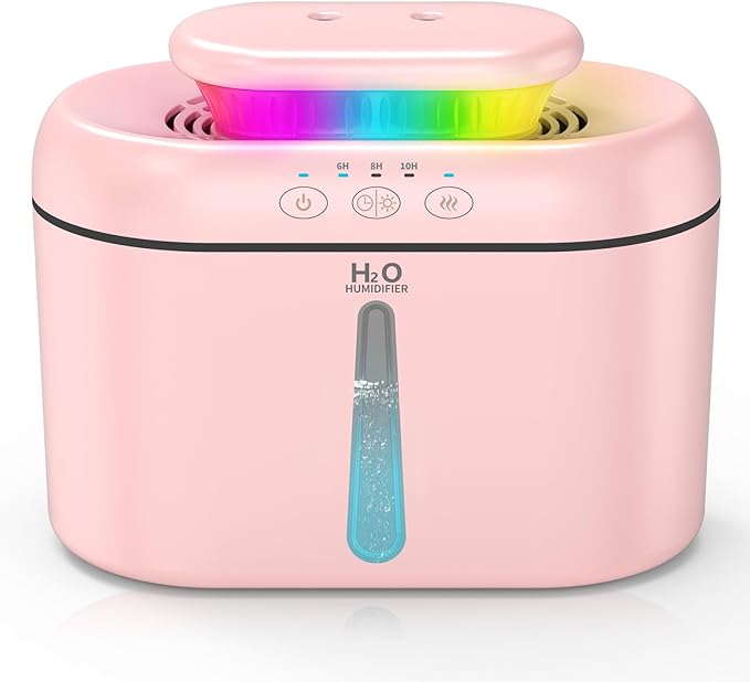 SZO Humidifiers for Bedroom, 2.5L Capacity, Auto Shut-Off, 16 dB Quiet by SZOLLC
