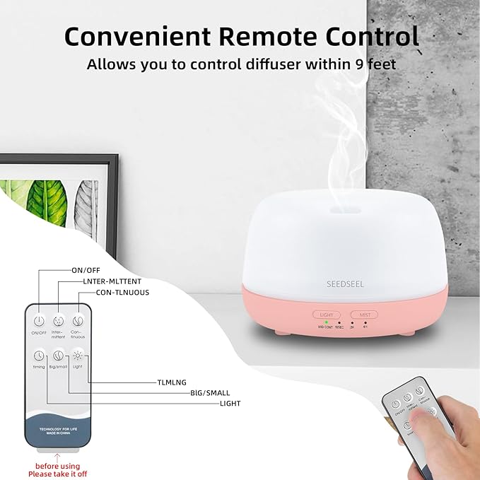 300ML Essential Oil Diffuser - Image 4