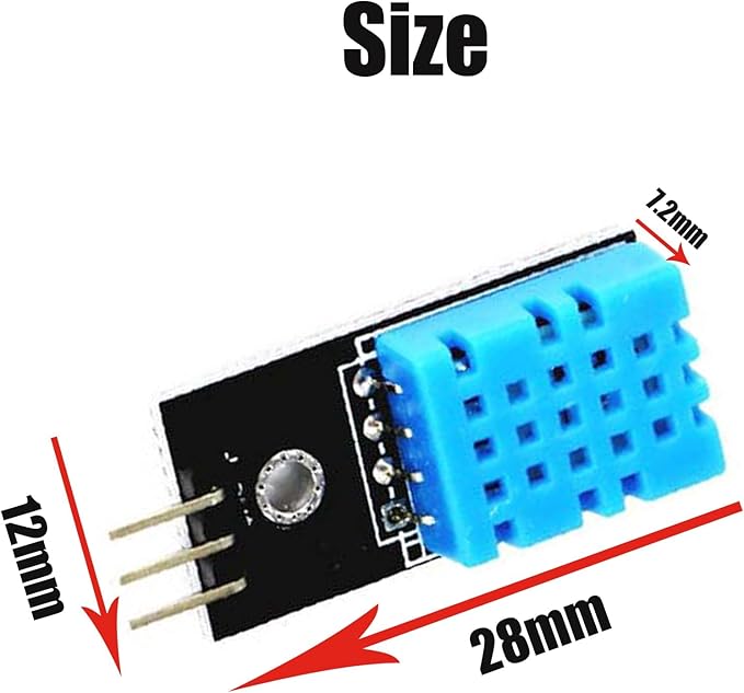 DHT11 Temperature and Humidity Sensor Module Digital Temperature and Humidity - Image 3