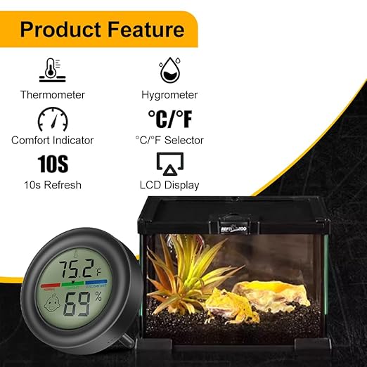 Digital Hygrometer Indoor Thermometer Humidity Meter Room Temperature - Image 3