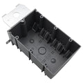 MAKERELE 3 Gang Adjustable Electrical Outlet Box Plastic, 49 Cubic Inch by MAKERELE