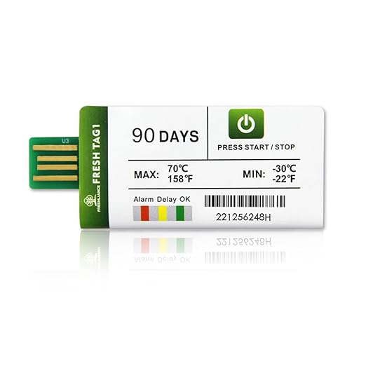 Freshliance 1pack Temperature Data Logger USB Disposable Temperature Recorder by FRESHLIANCE
