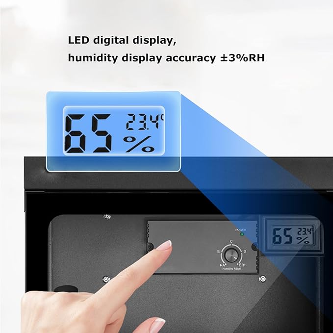 INTBUYING Camera Lens Dry Cabinet 30L Electronic Dry Cabinet - Image 3