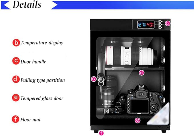 INTBUYING Camera Dry Cabinet 30L Electronic Dry Cabinet - Image 6