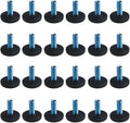 TOVOT 24PCS M8×1.25mm Furniture Leveling Feet Table Feet Screw on Adjustable by TOVOT